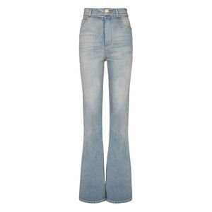 Balmain Women Jeans With Logo Appliqué